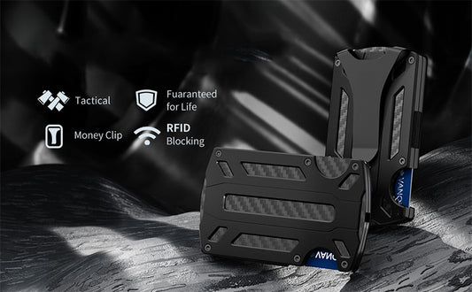 Aluminum Alloy RFID Anti-theft Card Holder Metal Wallet