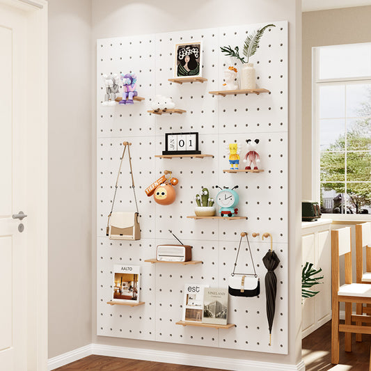 40×60 cm Solid Wood Pegboard – Modular Storage Organizer