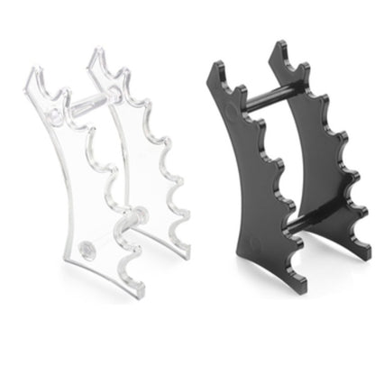 14‑Hole Makeup Brush Drying Rack Stand & Cosmetic Tool Organizer – Durable & Portable