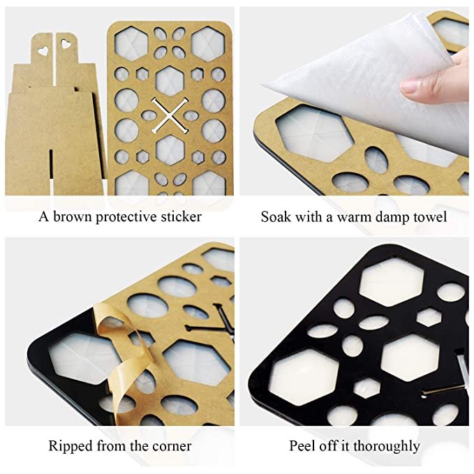 14‑Hole Makeup Brush Drying Rack Stand & Cosmetic Tool Organizer – Durable & Portable