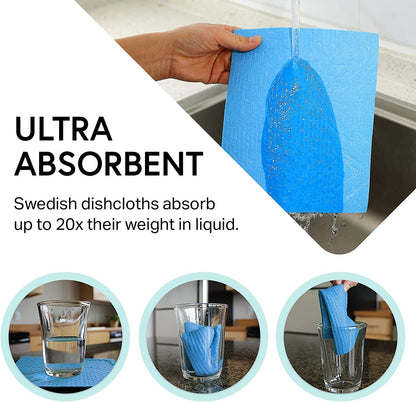 Compostable Biodegradable Reusable Kitchen Tissue