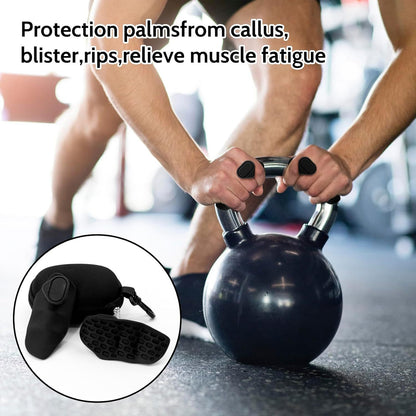 Anti-Slip Grip Strengthener No Sweaty Portable Finger Trainer Breathable Comfort Workout Grips For Dumbbell Lifting