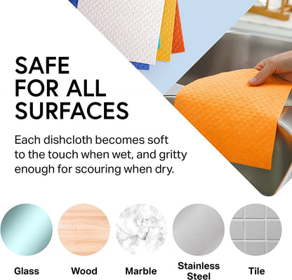 Compostable Biodegradable Reusable Kitchen Tissue