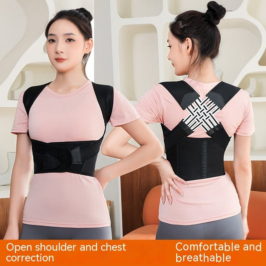 Unisex Anti-Humpback Chest Lift Brace – Posture Corrector Support