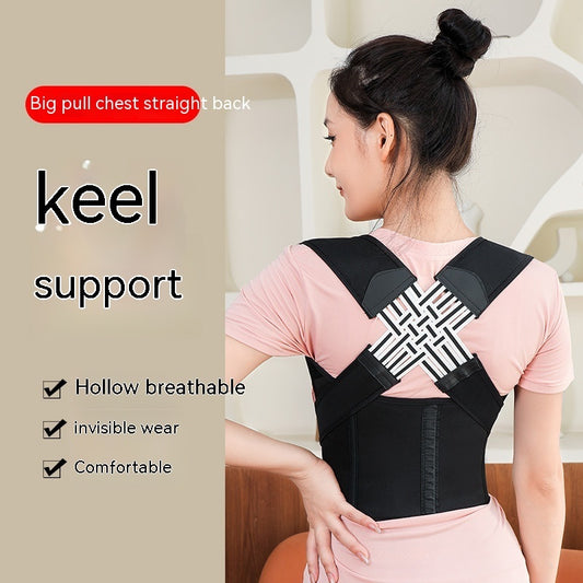 Unisex Anti-Humpback Chest Lift Brace – Posture Corrector Support
